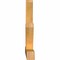 Ekena Millwork Saratoga Rough Sawn Timber Gable Bracket, Western Red Cedar, 96"W x 32"H x 4"D x 4"F, 8/12 Pitch GBW096X32X0404SAR00RWR - alternate 5